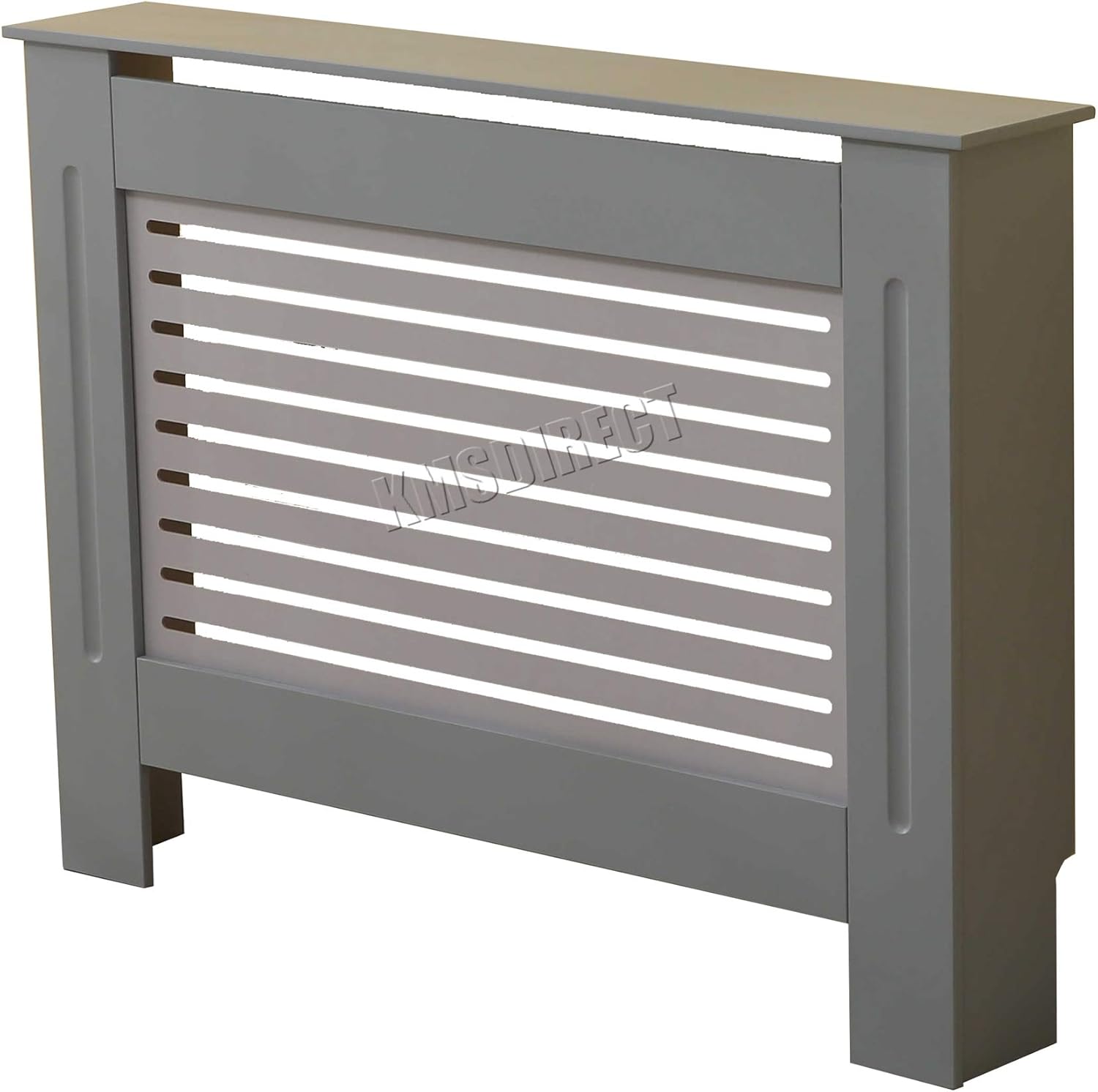 WestWood Grey Painted Radiator Cover Wall Wood MDF Traditional