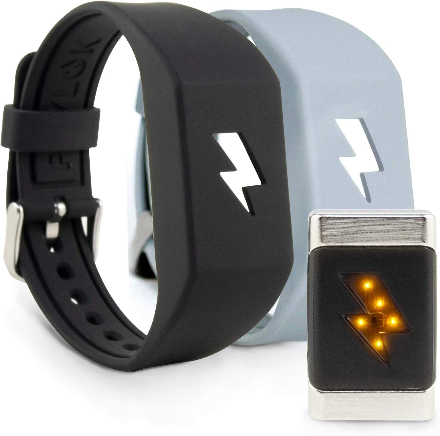 Pavlok 2 Habit Conditioning Device with Additional Silicone Band (Gray) and Exclusive Habit Change eBook