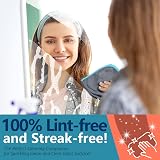 Airlab 3X Thickened Cleaning Cloth 400gsm 12x12 Inch Glass Microfiber Carbon view 7