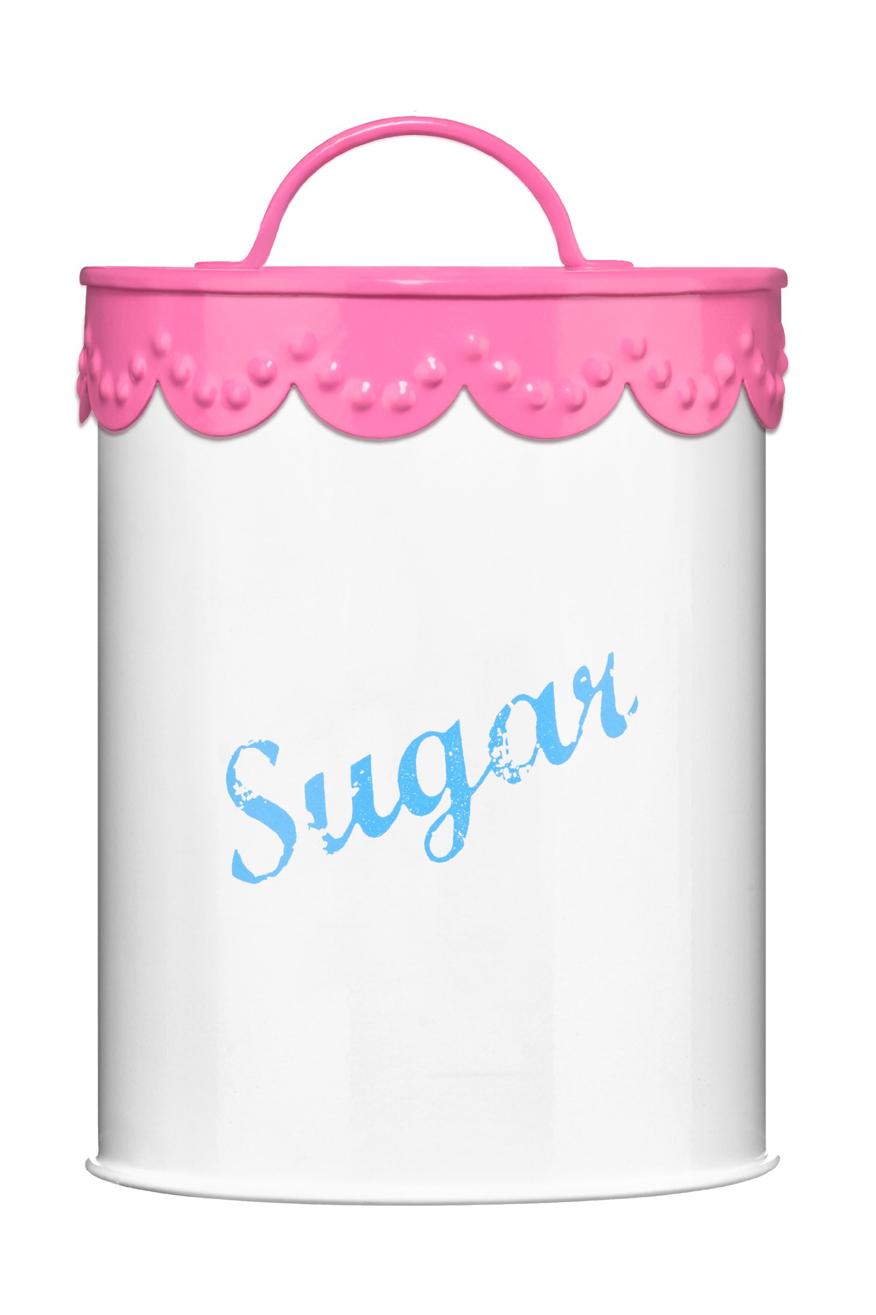 Premier Housewares Pink Lace Sugar Canister
