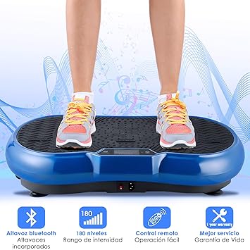 EVOLAND 3D Plataforma Vibratoria, Máquina de Ejercicio ...