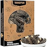Dried Morel Mushrooms, Premium Grade, 2 oz, Gluten-Free, Vegan, Keto-Friendly