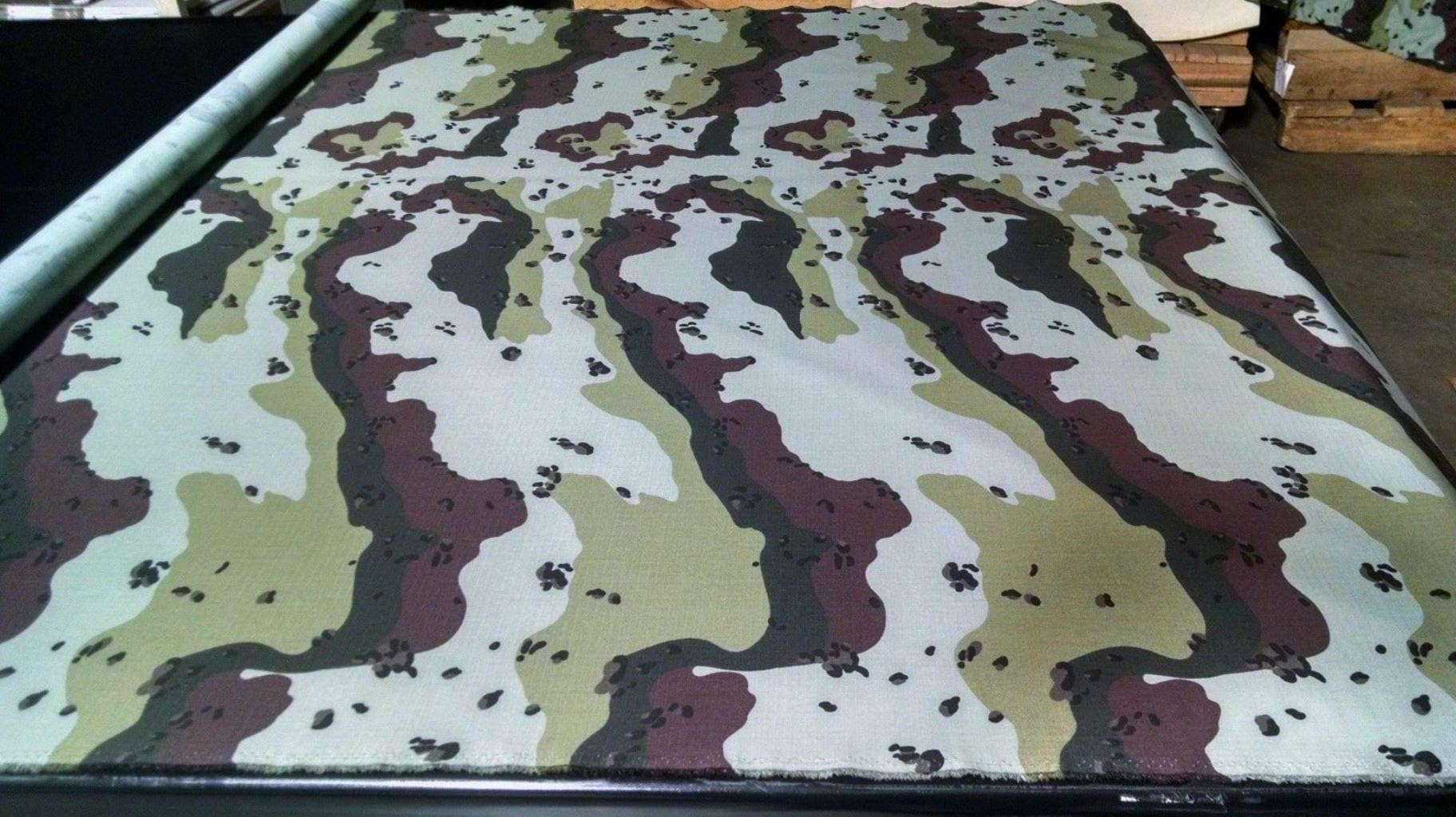 Camo Ripstop Fabric NyCo Saudi Arabian Desert 62" Camouflage