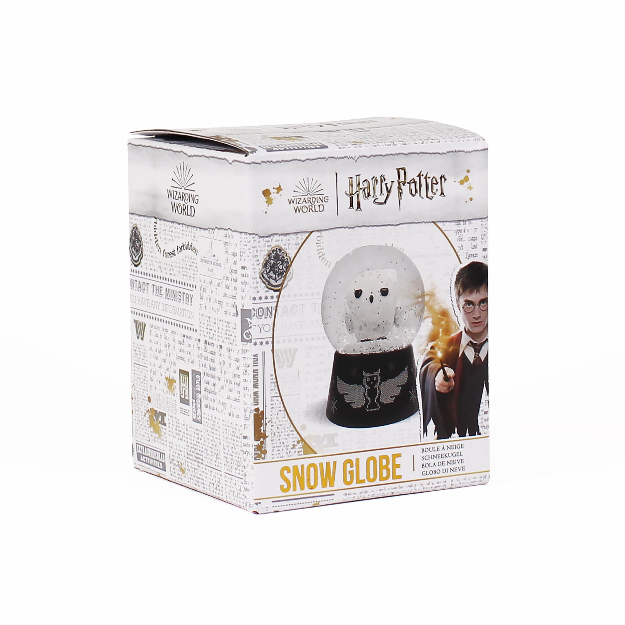 Half Moon Bay Snow Globe - Harry Potter (Hedwig Castle), 100mm