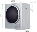 Russell Hobbs Silver Compact Mini Vented Tumble Dryer 2.5kg view 2