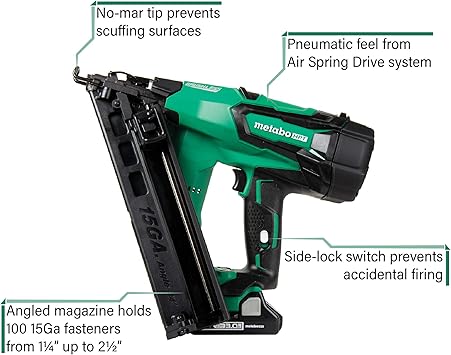 Koki Holdings America NT1865DMASM Finish Nailers product image 2