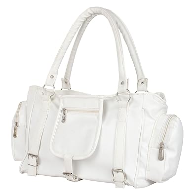 Glory Fashion Womens Handbag (White,Bags Beautys)
