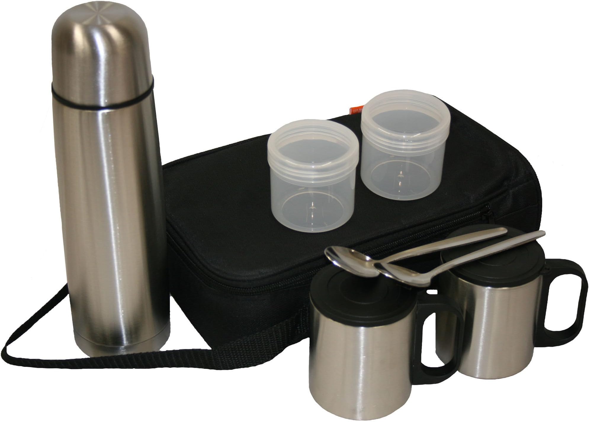 Stainless Steel Flask and Mug Set 500 Mls