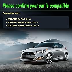 SHICHU Alternator Compatible with 2012-2017 Accent