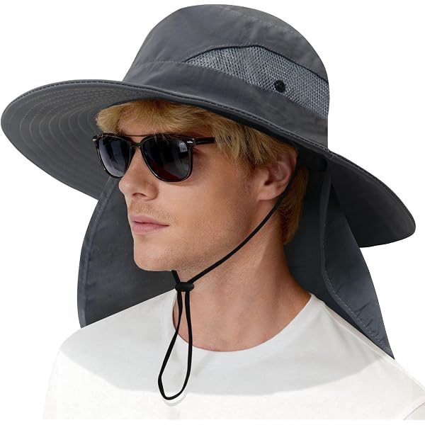 PFFY UPF 50+ Sun Bucket Hat For Women & Men - Foldable Wide Brim Fishing Beach Hat 2 thumbnail image