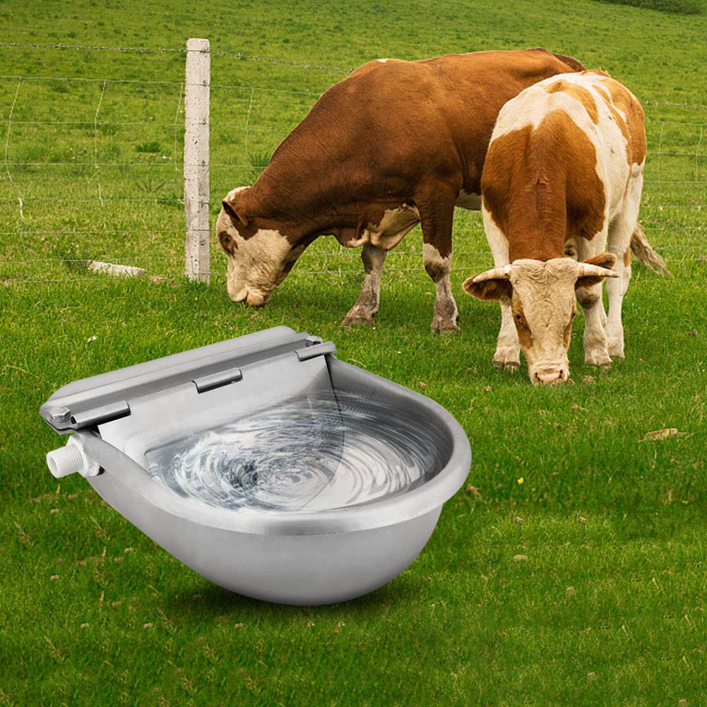 aleawol Automatic Stock Waterer Float Valve Water Trough Cattle