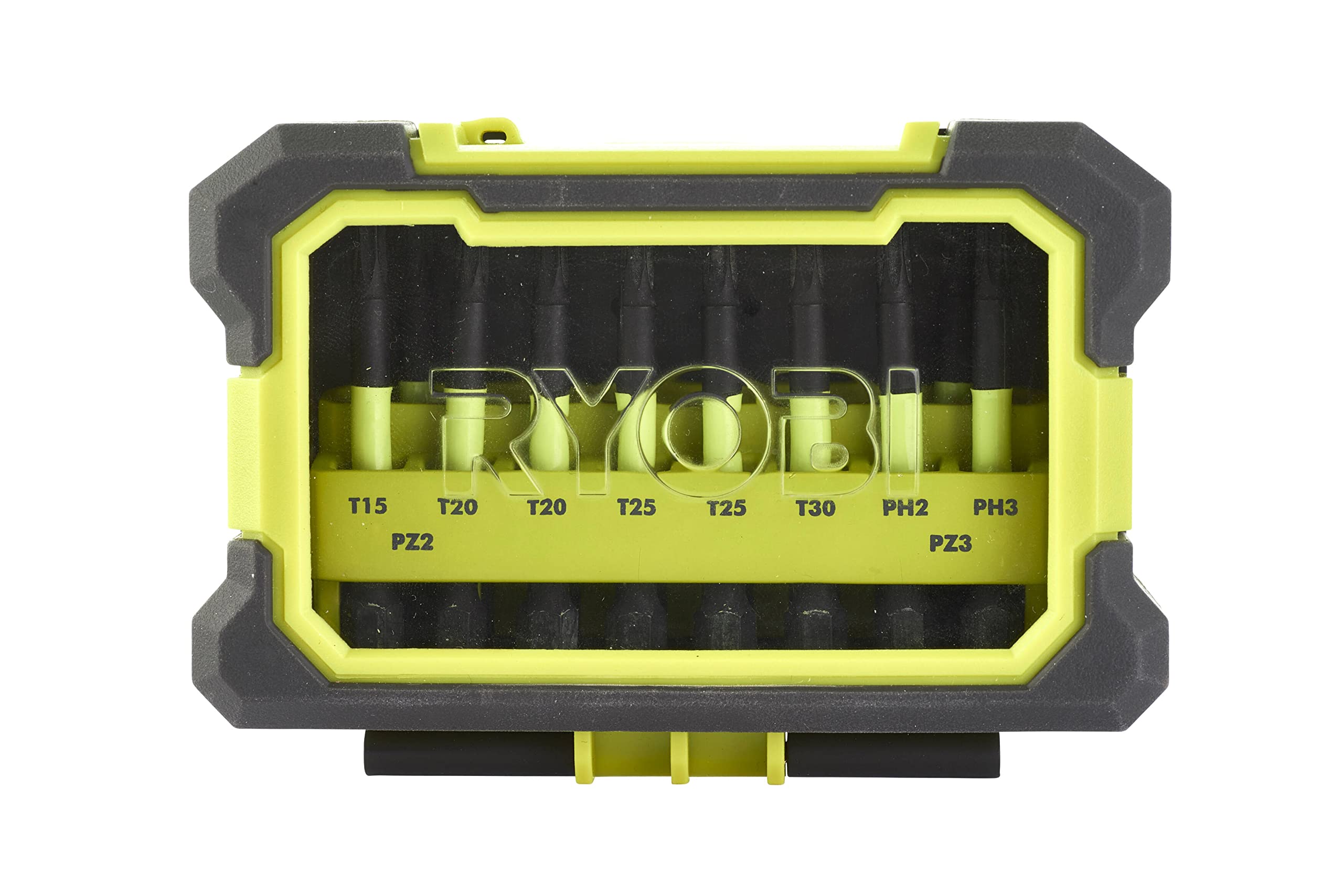 Ryobi RAK10MSDI Torque+ Impact 50mm Screwdriver Bit Set (10 Piece)