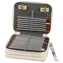 Lbxgap Portable Colored 168 Slots Pencil case