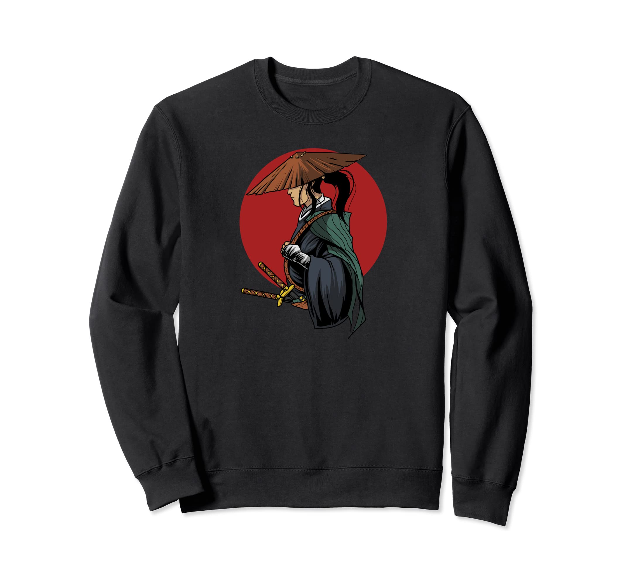 Samurai Warrior - Sword Art Japanese Fighter Katana Samurai Sweatshirt