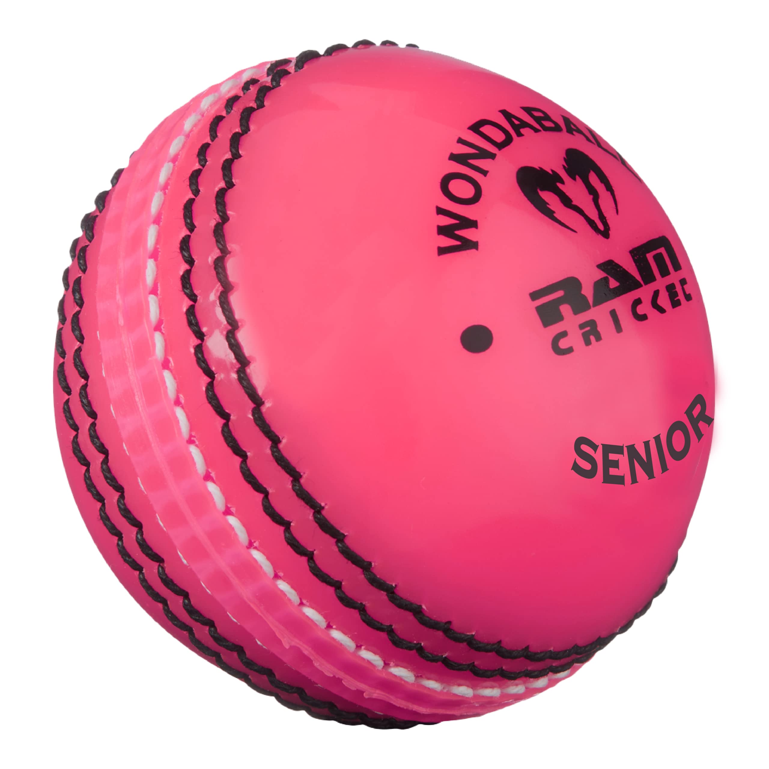 Ram Cricket Wondaballs - Coaching Cricket Balls – Box of 6 – Traditional Stitched Seams – Durable PVC Outer with Realistic bounce on all surfaces – Suitable for Indoor & Outdoor Use – Senior or Junior