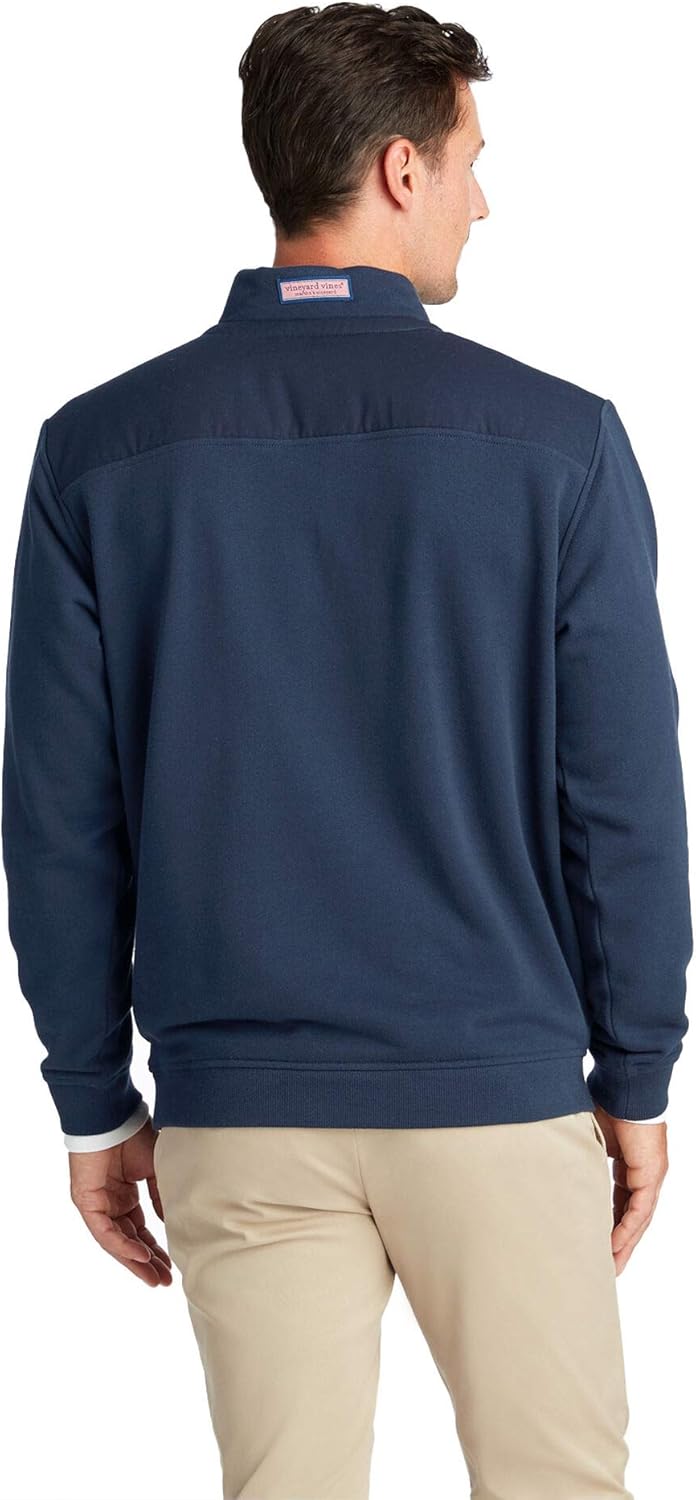 Vineyard Vines Men's Collegiate Shep Shirt Half Zip Pullover at  Men’s Clothing store