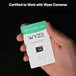 Wyze Expandable Storage 32GB MicroSDHC Card Class