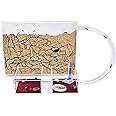 AntHouse - Natural Sand Ant Farm | Medium Kit | Acrylic Sandwich (9.84 x 7.87 x 0.71 in) + Forage Box (7.87 x 3.94 x 3.94 in)