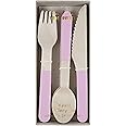 Meri Meri Pink Wooden Cutlery Set