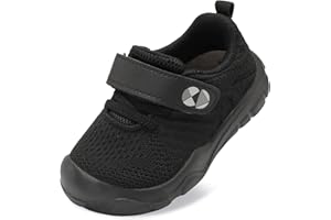 JOINFREE Toddler Shoes Boys Girls Lightweight Walking Sneakers Fashion Barefoot Shoes Kids Breathable Tennis Shoes Outdoor At