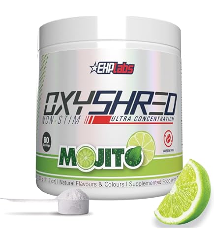 Amazon.com: EHP LABS OxyShred Pre Workout Powder - Preworkout Powder with L  Glutamine & Acetyl L Carnitine, Energy Boost Drink