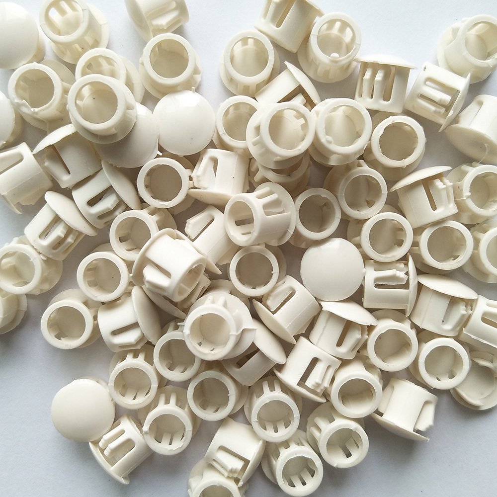 YEJI 50PCS 1/3", 9mm, 0.35in Panel Plugs Hole Plugs (Mounting Hole 8.5