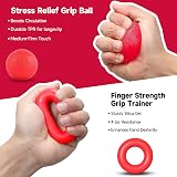 FitBeast Grip Strengthener Five Pack Adjustable Resistance Level Hand Grips view 4