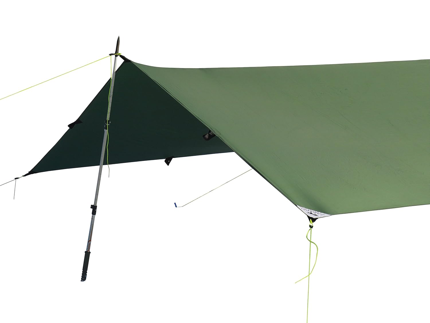 LiteOutdoors Silnylon Tarp 11.3 Oz. Ultralight Backpacking Tarp or Hammock Tarp