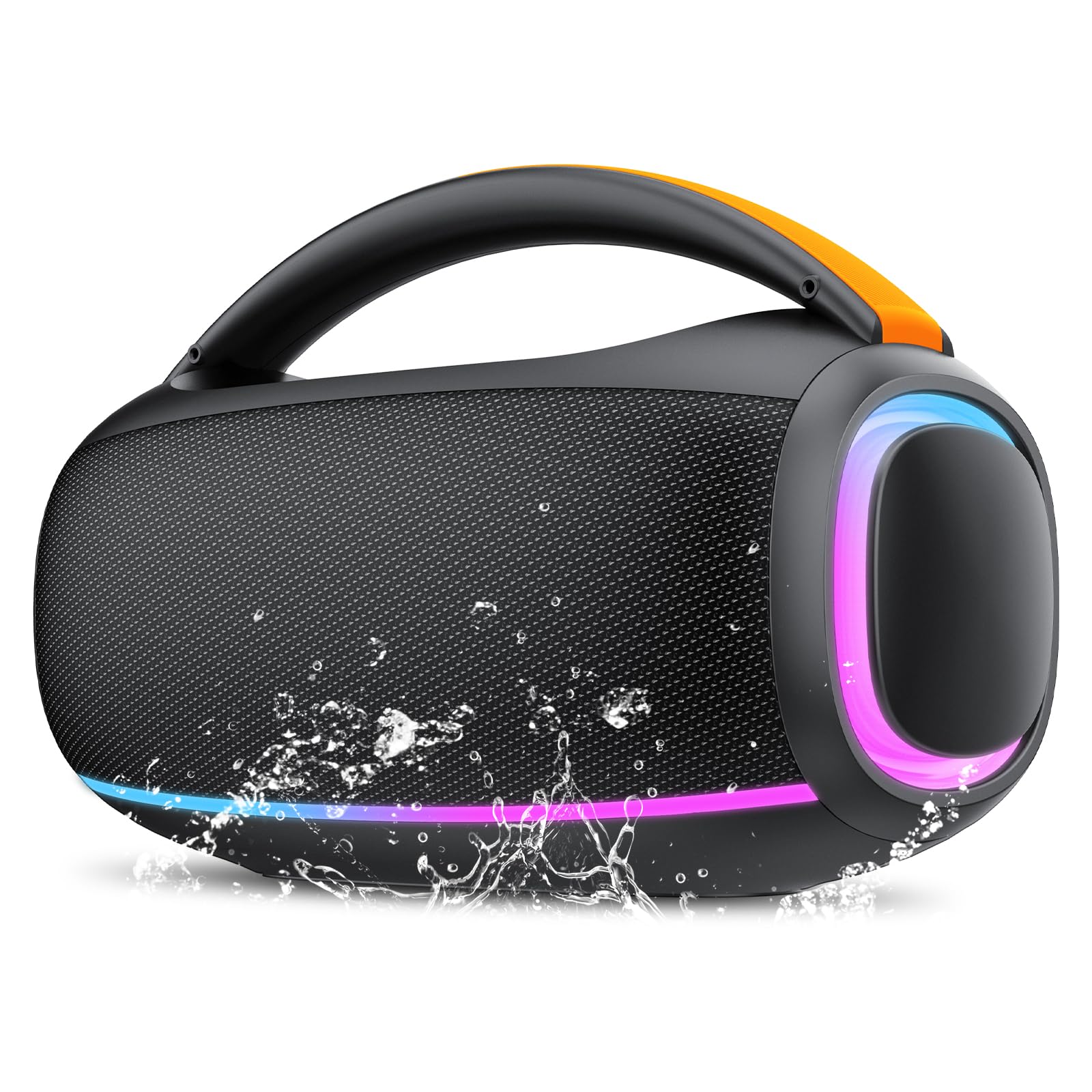 Photo 1 of Ajblg Speakers Bluetooth Wireless: 80w Loud Speaker with Bass, 30H Playtime, IPX7 Waterproof, Large Speakers for Work, Outdoor, Workshop, Garage, Portable Speaker with TWS