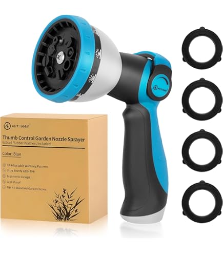 CXRCY Garden Hose Nozzle Spray Nozzle,10 Watering