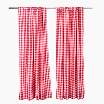 Lghome Buffalo Check Curtains Gingham Panels For Farmhouse Style