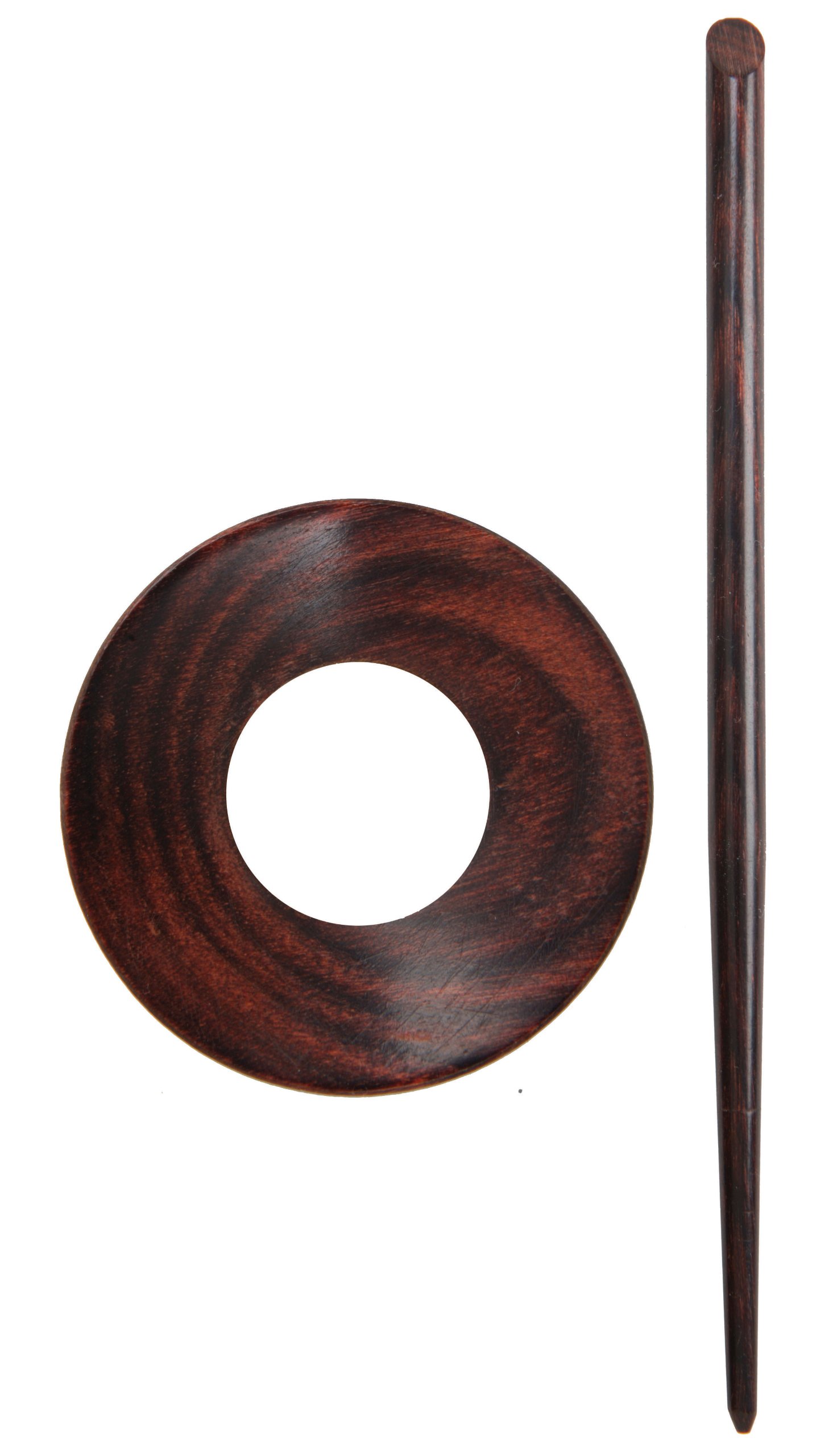 KnitPro KP20836 Symfonie Wood Orion Shawl Pin/ Stick, Rose