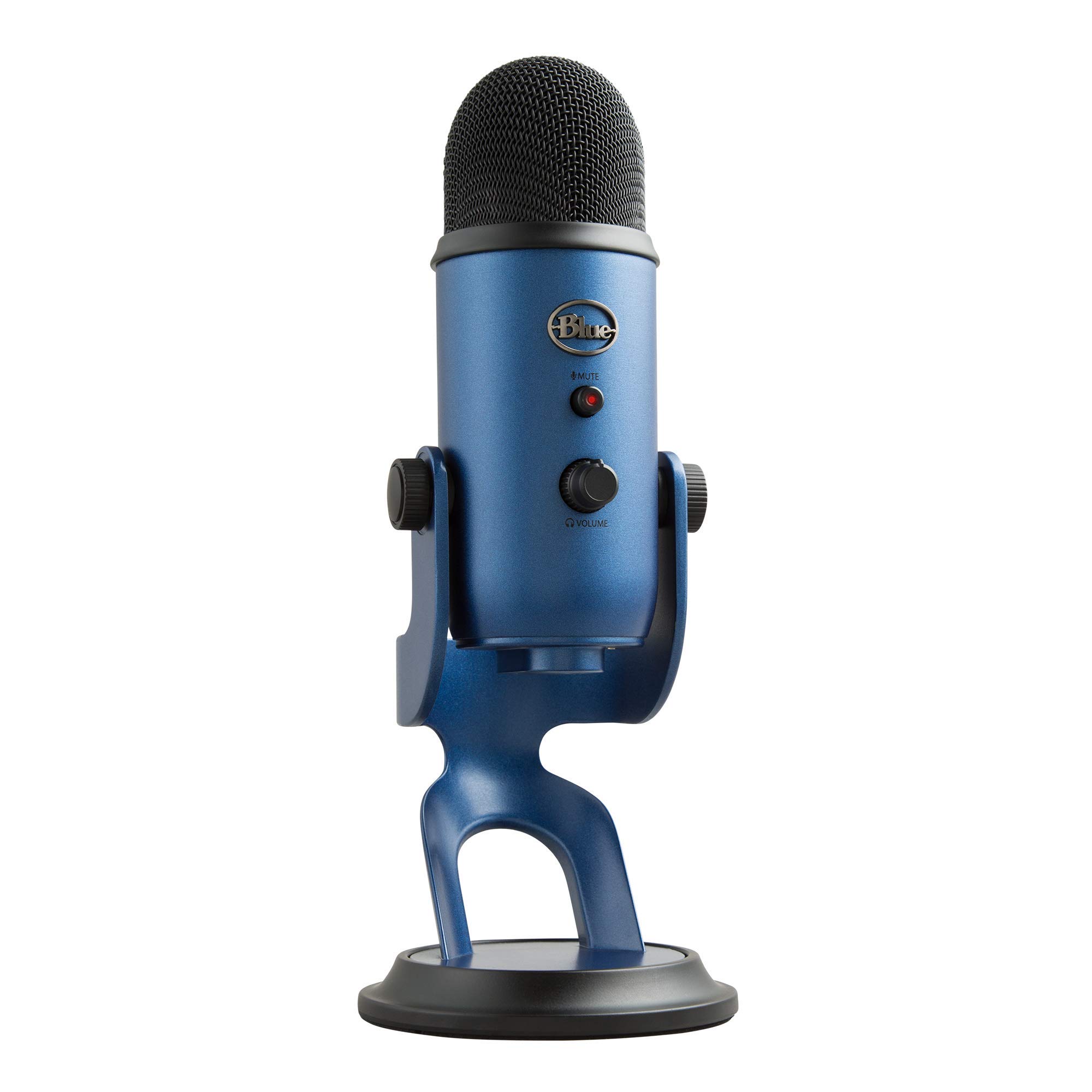 Photo 1 of ***(PARTS ONLY/ MAJOR DAMAGE/ NON FUNCTIONAL)***Blue Yeti USB Microphone - Midnight Blue (Renewed)