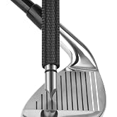 Bulex Golf Club Groove Sharpener, Suitable for U &amp; V-Grooves | Wedges &amp; Irons Club Face Regrooving Scraper and Cleaner Tool, Generate Optimal Backspin