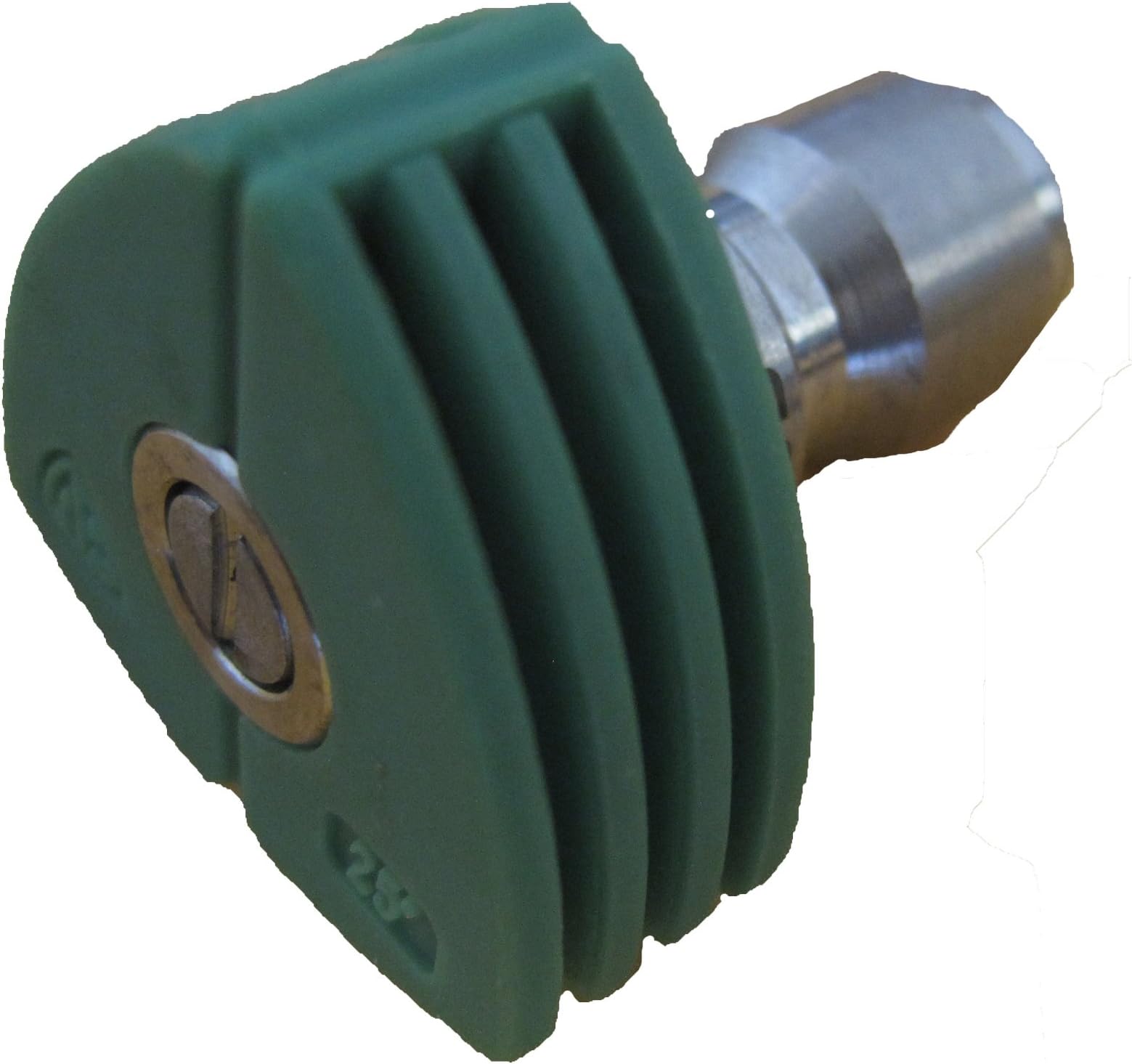 Pressure Washer Sprayer Nozzle Tip 1/4" Size 8.0, Green 25 Degree Stainless Steel for 3000 Psi, 3500 Psi, 4000 Psi, 4500 Psi, 5000 Psi Pressure Washer