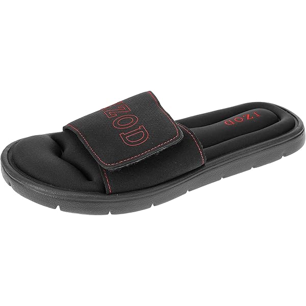Alpine Swiss Slides With Memory Foam Insoles Flip Flops For Men