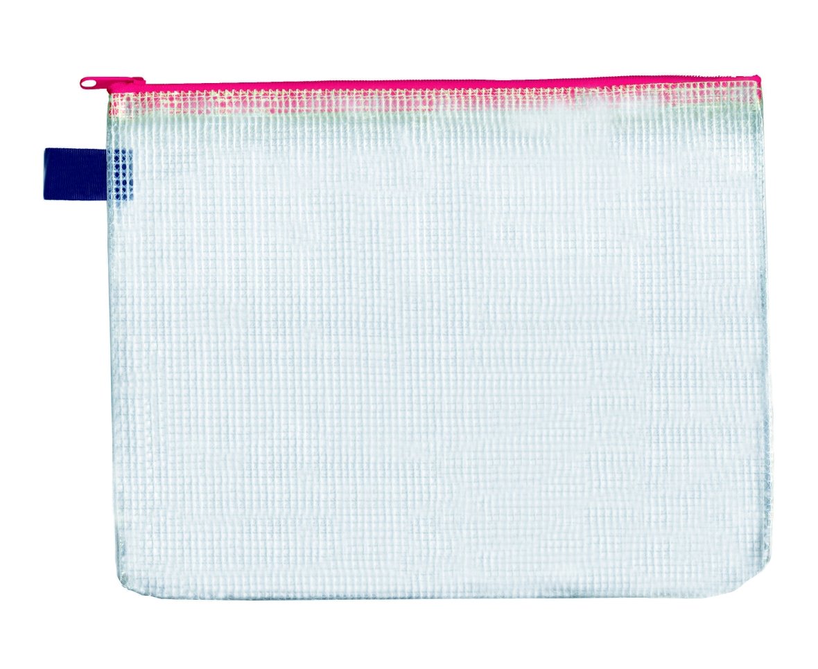 FolderSys Reißverschlussbeutel B6, Farbe: rot