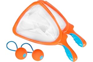 Djubi Slingball, The Ultimate Game of Catch, Long Distance Slingshot Scoop Ball Set, Fun Indoor & Outdoor Sports Toy - Freestyle