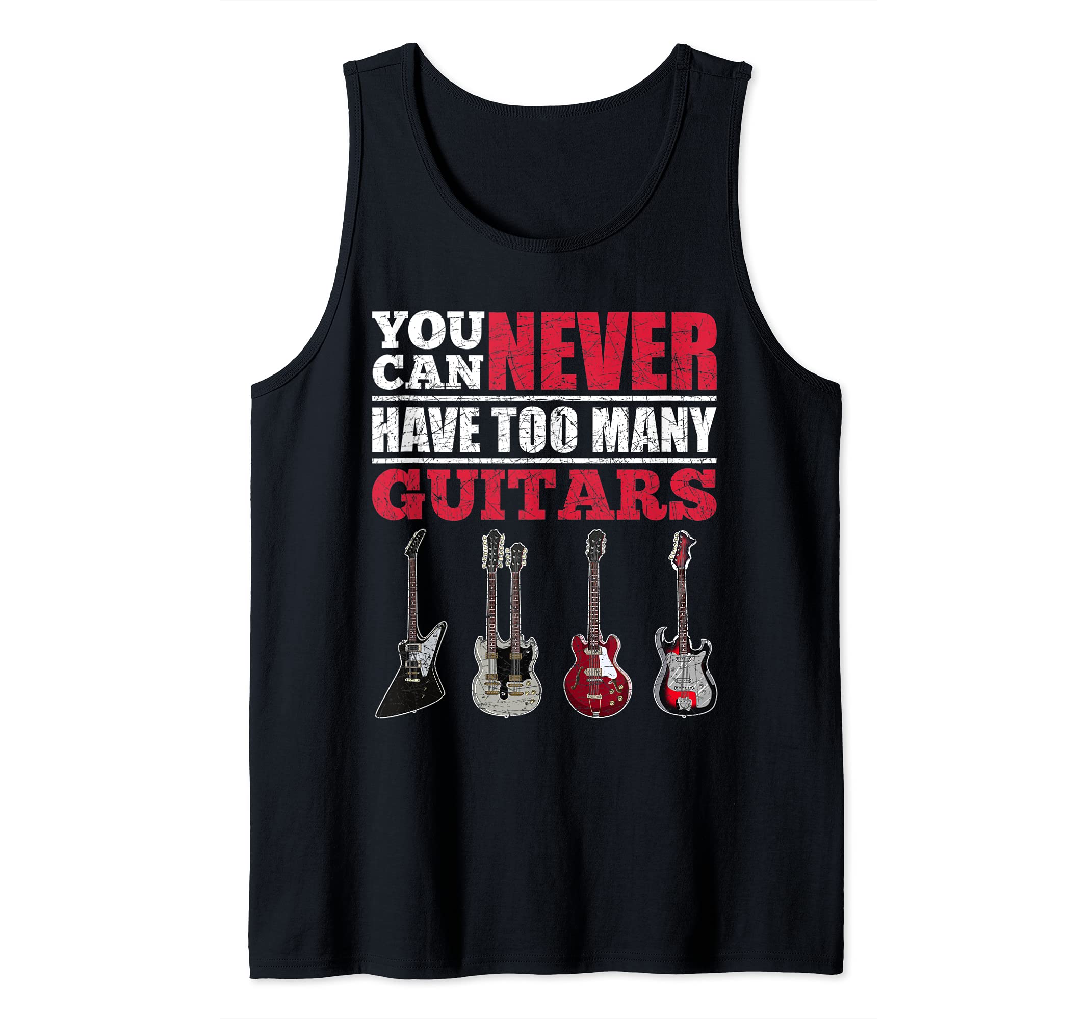 Funny Guitarist Musical Instrument Guitar Player Guitar Tank Top