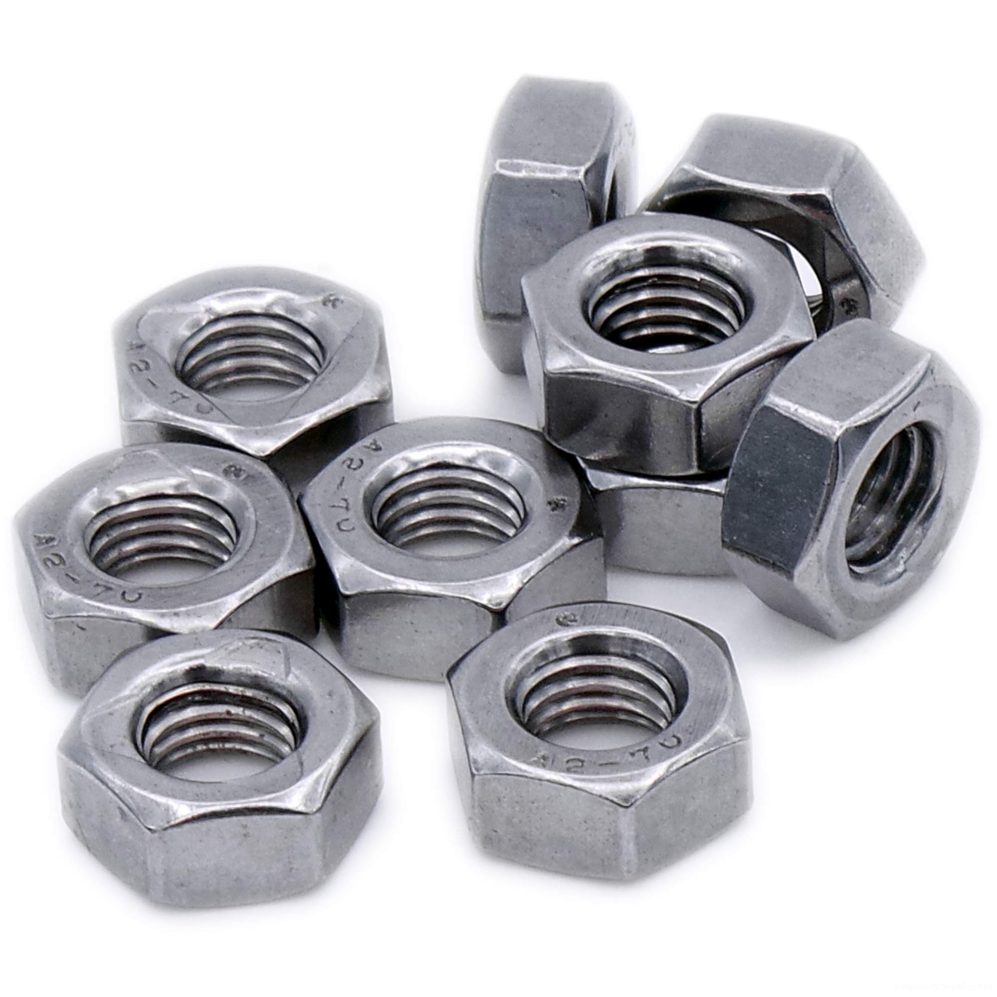M5 (5mm) All Metal Self Locking Nut - Stainless Steel (A2) (Pack of 20)