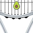 Racquet Inc. - Tennis Racket Vibration Dampeners - Shock Absorbing, Reduces String Vibration for Better Control & Comfort - Universal Fit for All Racquets - 2 Pack