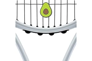 Racquet Inc Tennis Gifts - Tennis Racket Vibration Dampeners - Shock Absorbing, Reduces String Vibration for Better Control & Comfort - Universal Fit for All Racquets - 2 Pack