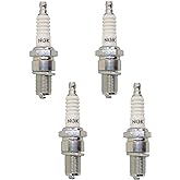 NGK (7734-4PK) BPR5ES Standard Spark Plug, Box of 4 | Replaces 1Y00 AGR42 AGR52 R44NS R45NS AGR42C AGS32C CR44NS R44XLS 2R44XLS 2R45XLS AGR42CU M802138 R44CXLS 167-0275 1835754T.