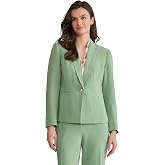 Kasper Women's Stretch Crepe One Button Blazer