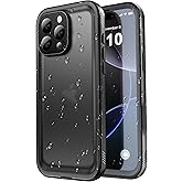 SPORTLINK for iPhone 16 Pro Waterproof Case - Shockproof Dustproof Case with Built-in Clear Screen Protector, Full Body Heavy Duty Sealed Protective Cover for iPhone 16 Pro Case 6.3 inches