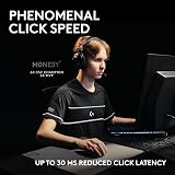 Logitech G PRO X2 SUPERSTRIKE Lightspeed Wireless Mouse White view 2