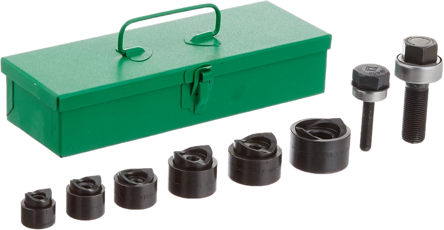 Greenlee 39860 Standard Round Manual Industrial Punch Kit, 3/4Inch to
