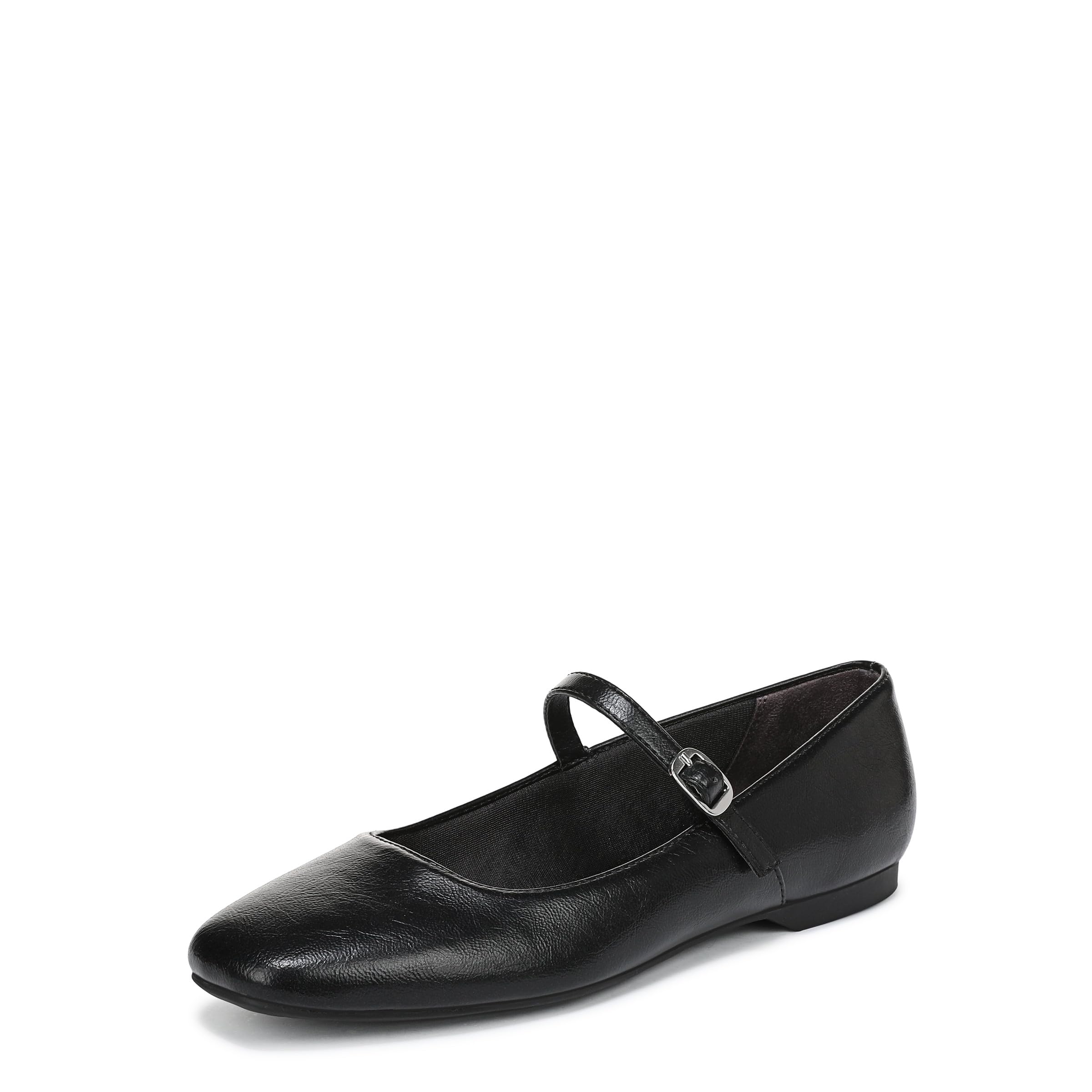 LifeStride Women’s Beloved Mary Jane Flat Black 6 M