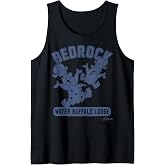 The Flintstones Bedrock Water Buffalo Lodge Collegiate Tank Top