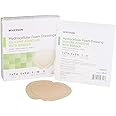 McKesson Hydrocellular Foam Dressings, Sterile, Silicone Adhesive with Border, Dimension 7 in x 7 in, Pad 5 in x 5 in, 10 Count, 1 Pack